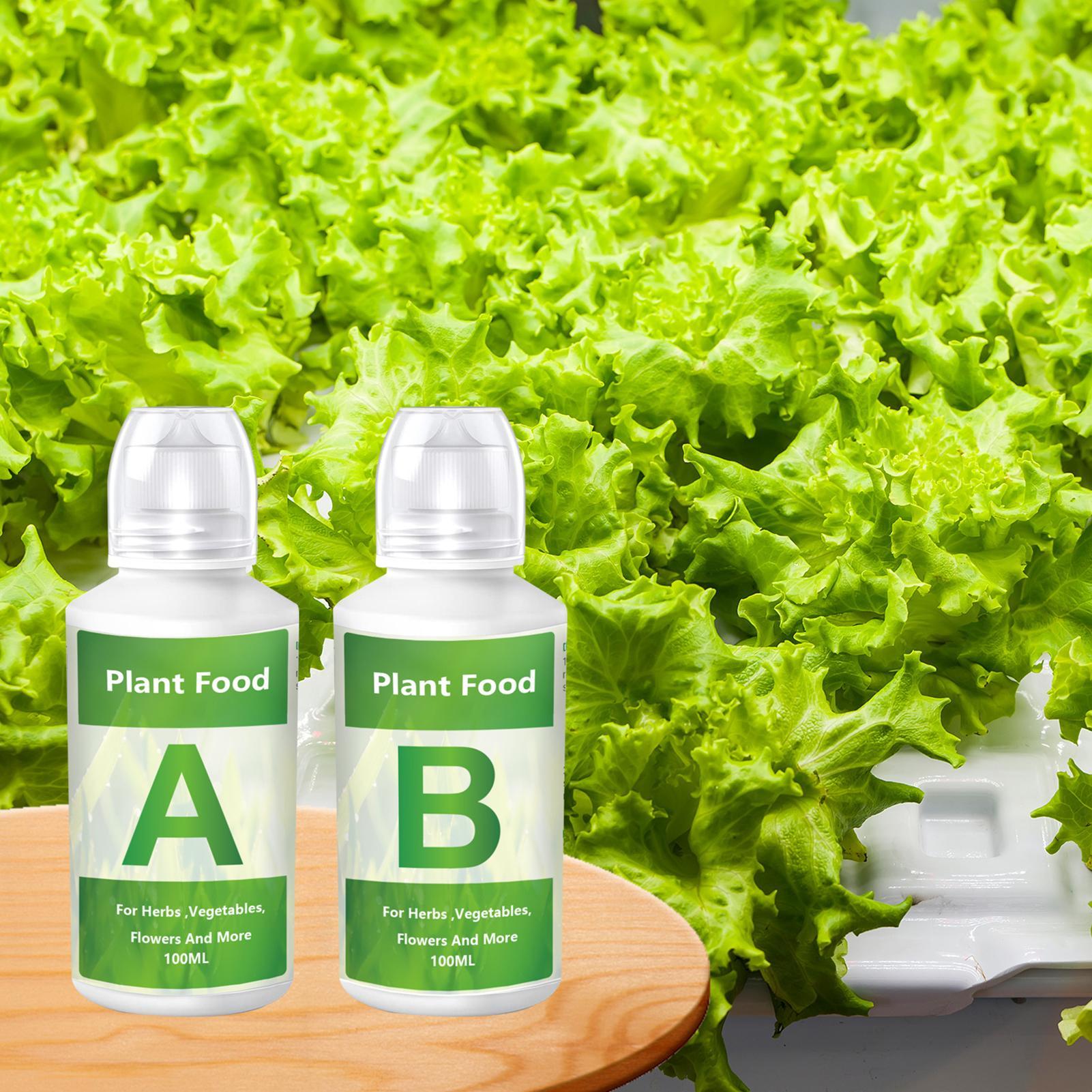 Hydroponic Nutrients Fertilize - Nutrient Solution Ab recension och pris