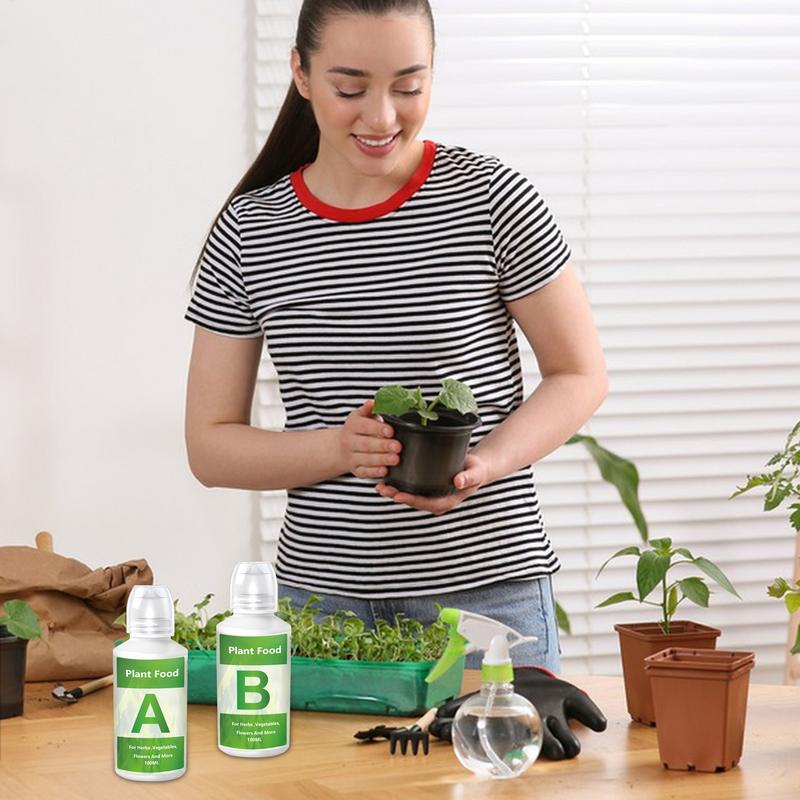 Hydroponic Nutrients Fertilize - Nutrient Solution Ab recension och pris
